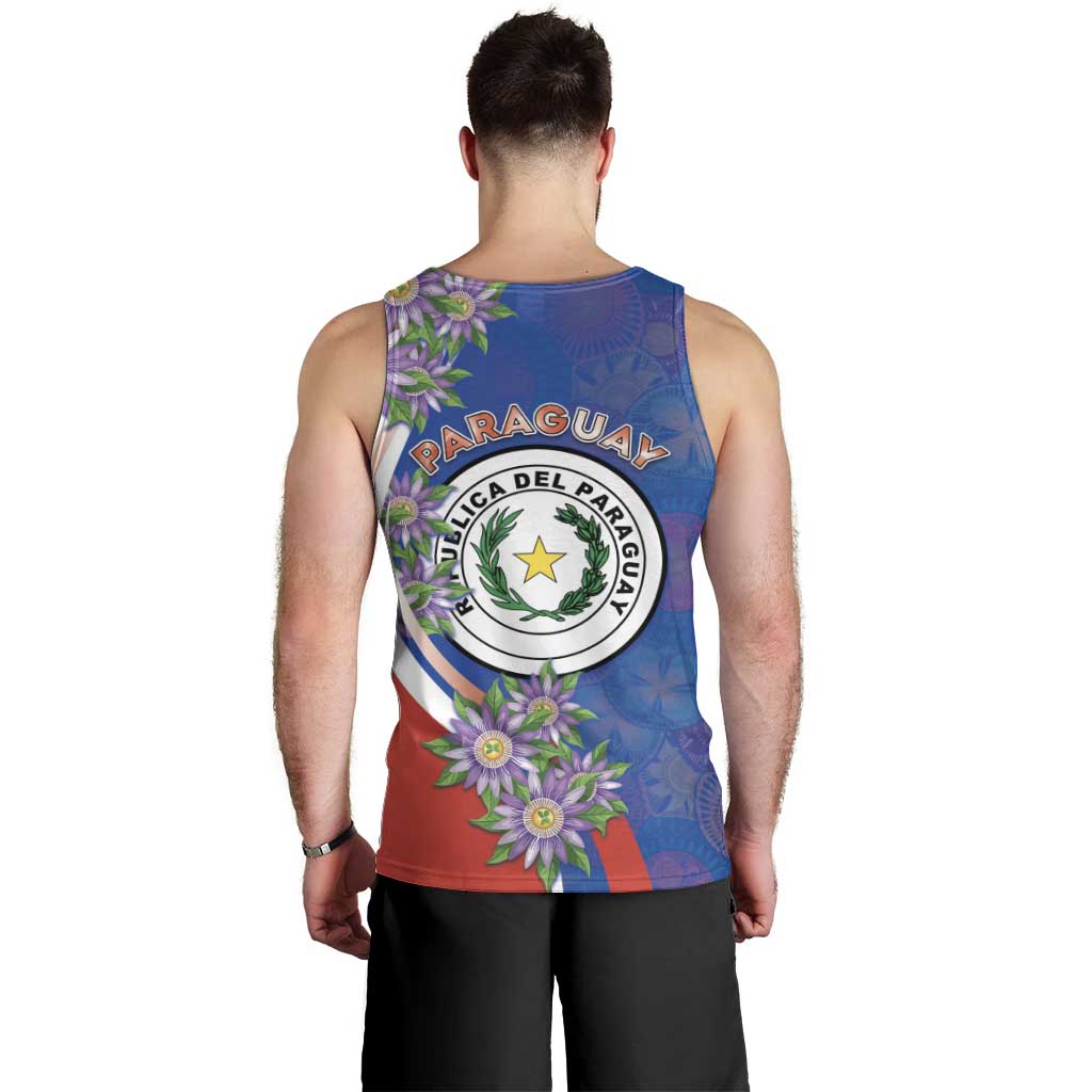 Paraguay Independence Day Men Tank Top The Heart Of South America