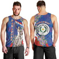 Paraguay Independence Day Men Tank Top The Heart Of South America