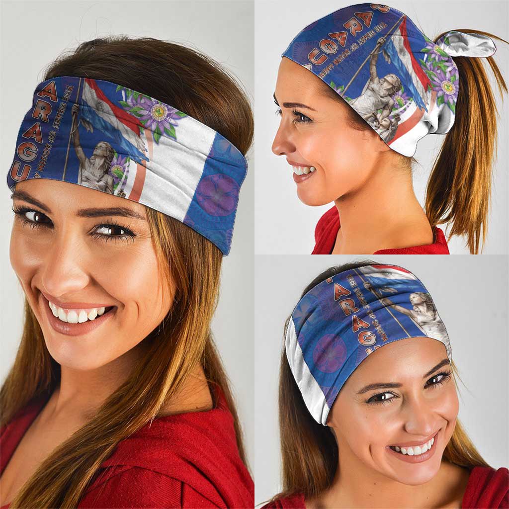 Paraguay Independence Day Neck Gaiter The Heart Of South America