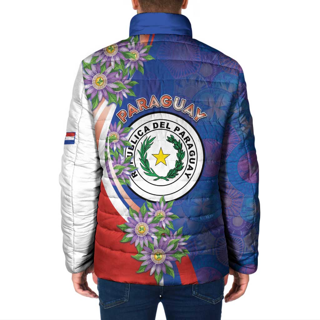 Paraguay Independence Day Padded Jacket The Heart Of South America