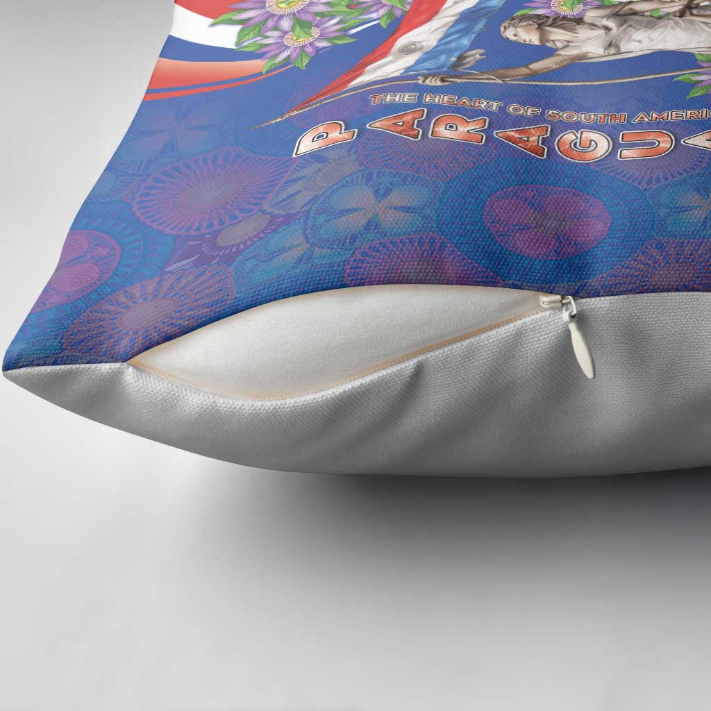 Paraguay Independence Day Pillow Cover The Heart Of South America