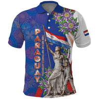 Paraguay Independence Day Polo Shirt The Heart Of South America