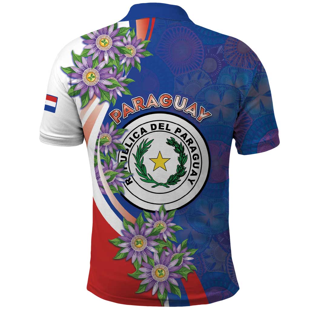 Paraguay Independence Day Polo Shirt The Heart Of South America