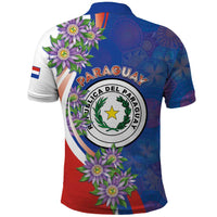 Paraguay Independence Day Polo Shirt The Heart Of South America