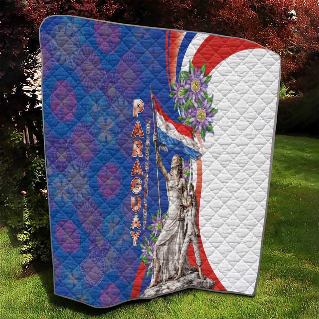 Paraguay Independence Day Quilt The Heart Of South America