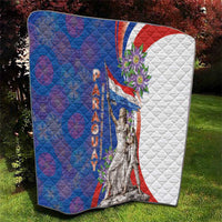 Paraguay Independence Day Quilt The Heart Of South America