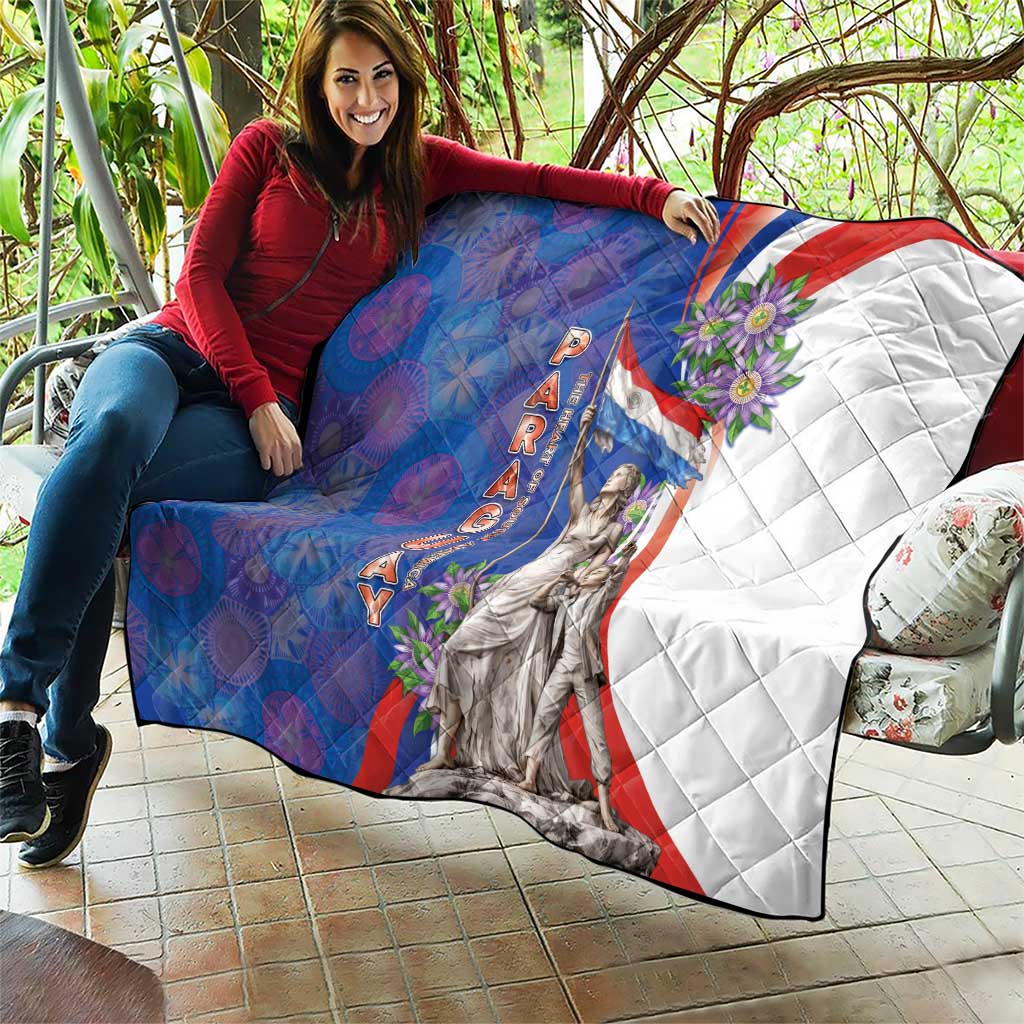 Paraguay Independence Day Quilt The Heart Of South America