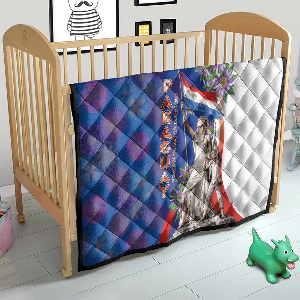 Paraguay Independence Day Quilt The Heart Of South America