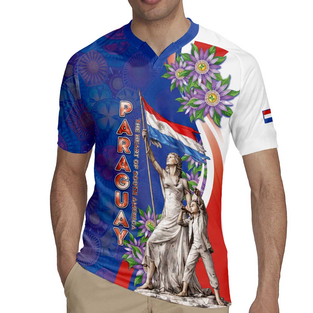 Paraguay Independence Day Rugby Jersey The Heart Of South America