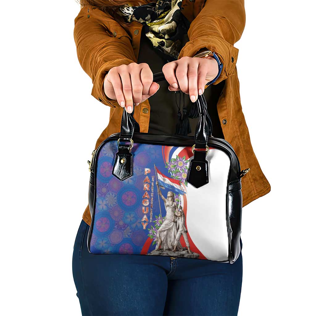 Paraguay Independence Day Shoulder Handbag The Heart Of South America