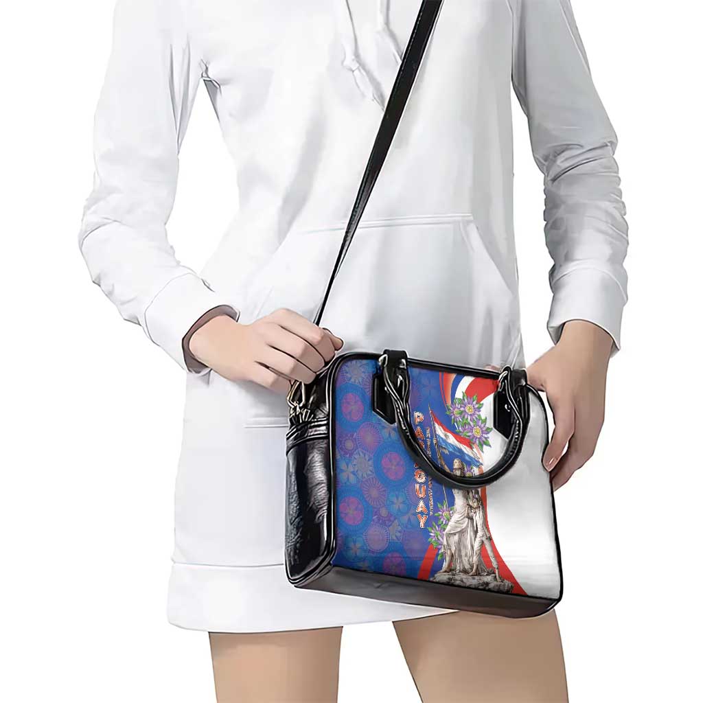 Paraguay Independence Day Shoulder Handbag The Heart Of South America