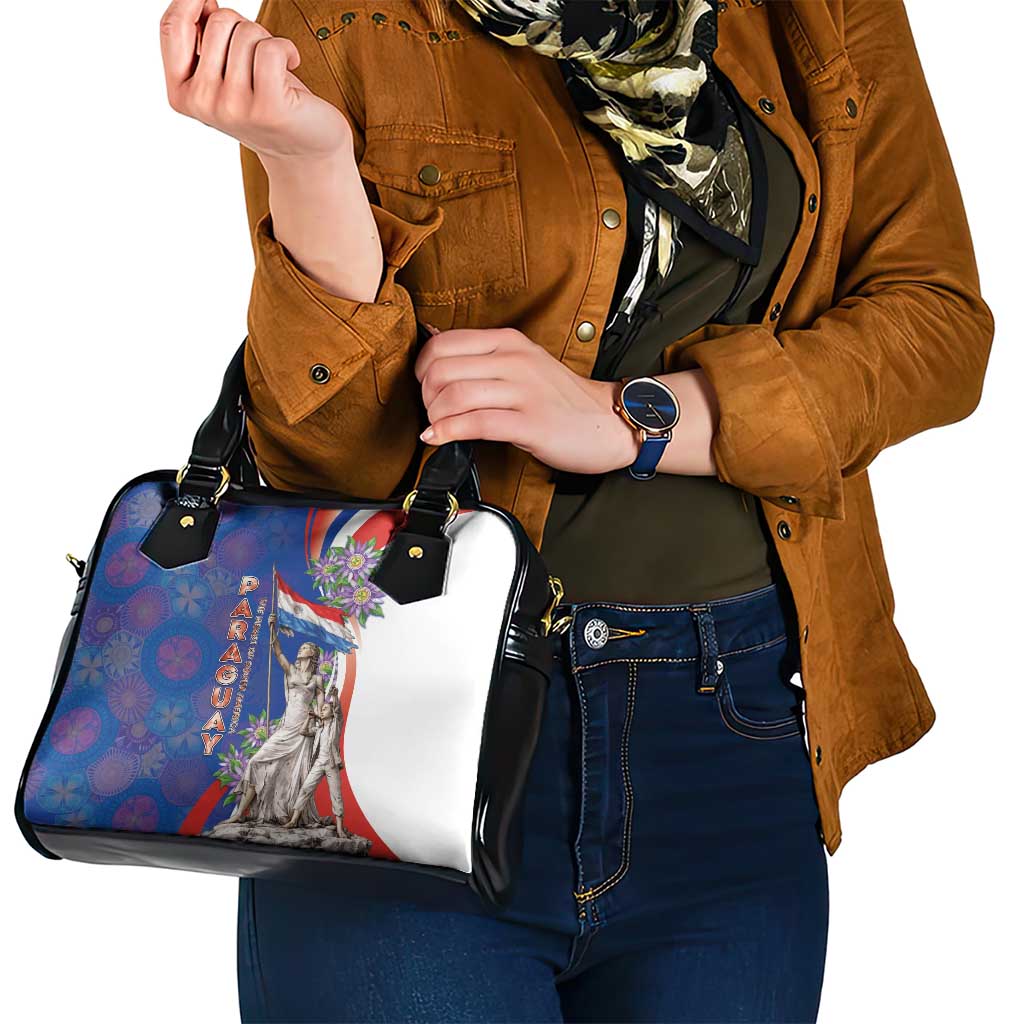 Paraguay Independence Day Shoulder Handbag The Heart Of South America