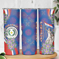 Paraguay Independence Day Skinny Tumbler The Heart Of South America