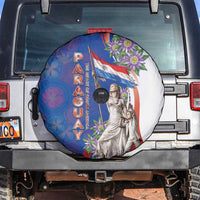 Paraguay Independence Day Spare Tire Cover The Heart Of South America