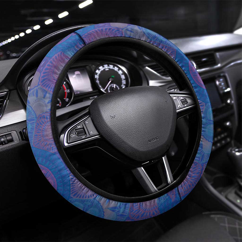 Paraguay Independence Day Steering Wheel Cover The Heart Of South America
