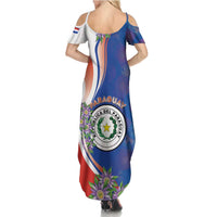 Paraguay Independence Day Summer Maxi Dress The Heart Of South America