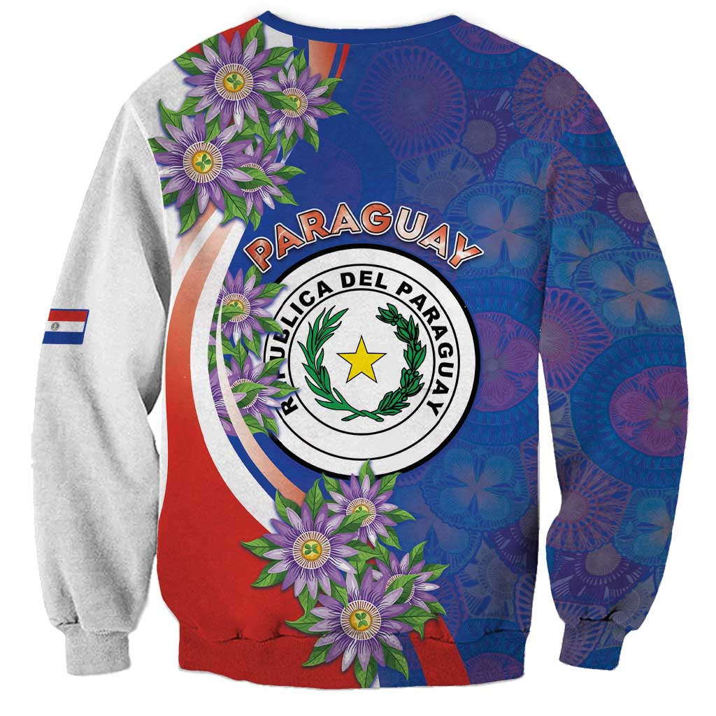 Paraguay Independence Day Sweatshirt The Heart Of South America