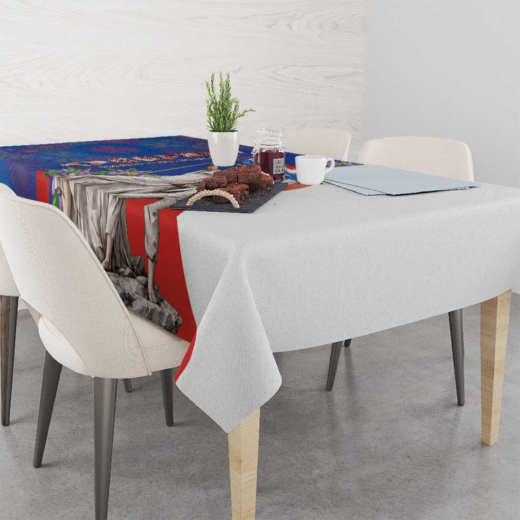 Paraguay Independence Day Tablecloth The Heart Of South America