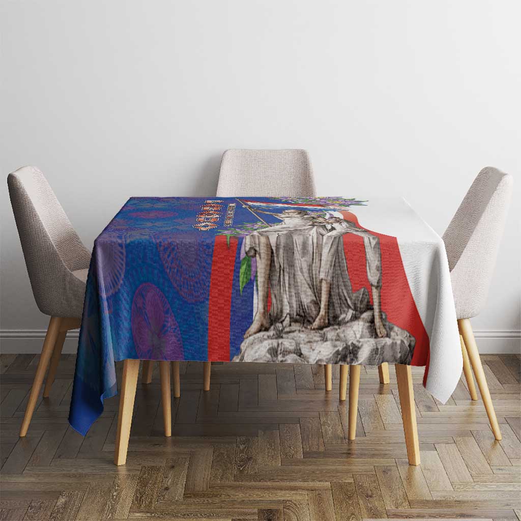 Paraguay Independence Day Tablecloth The Heart Of South America