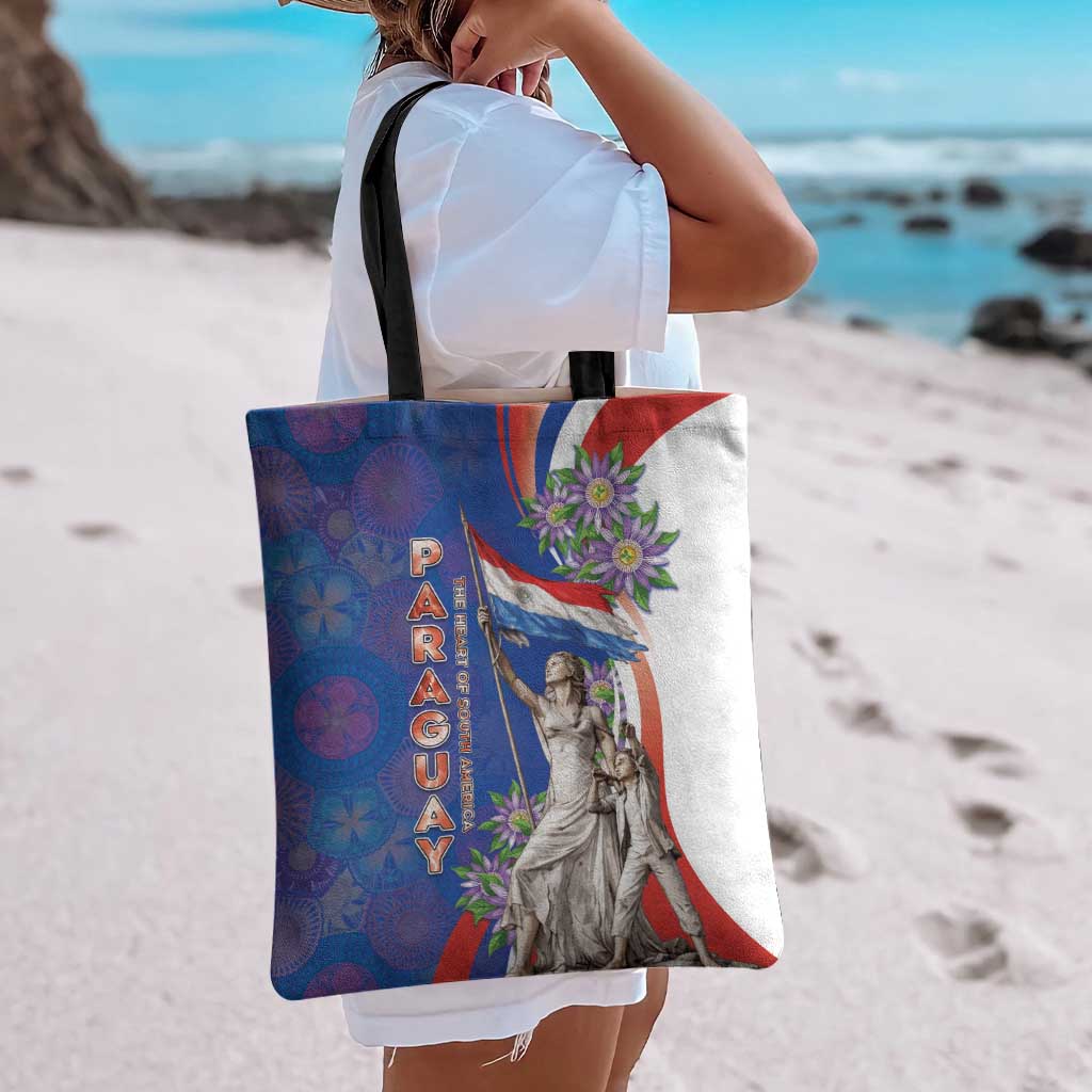 Paraguay Independence Day Tote Bag The Heart Of South America