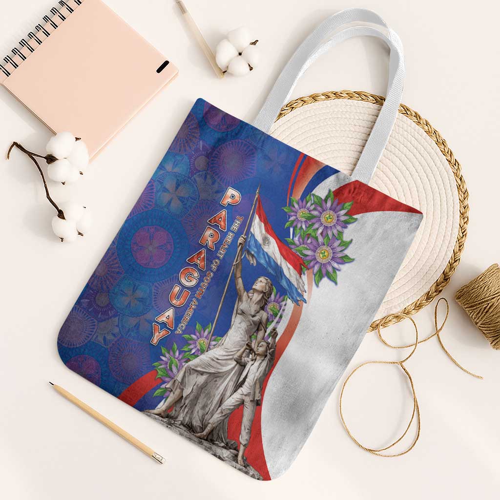 Paraguay Independence Day Tote Bag The Heart Of South America