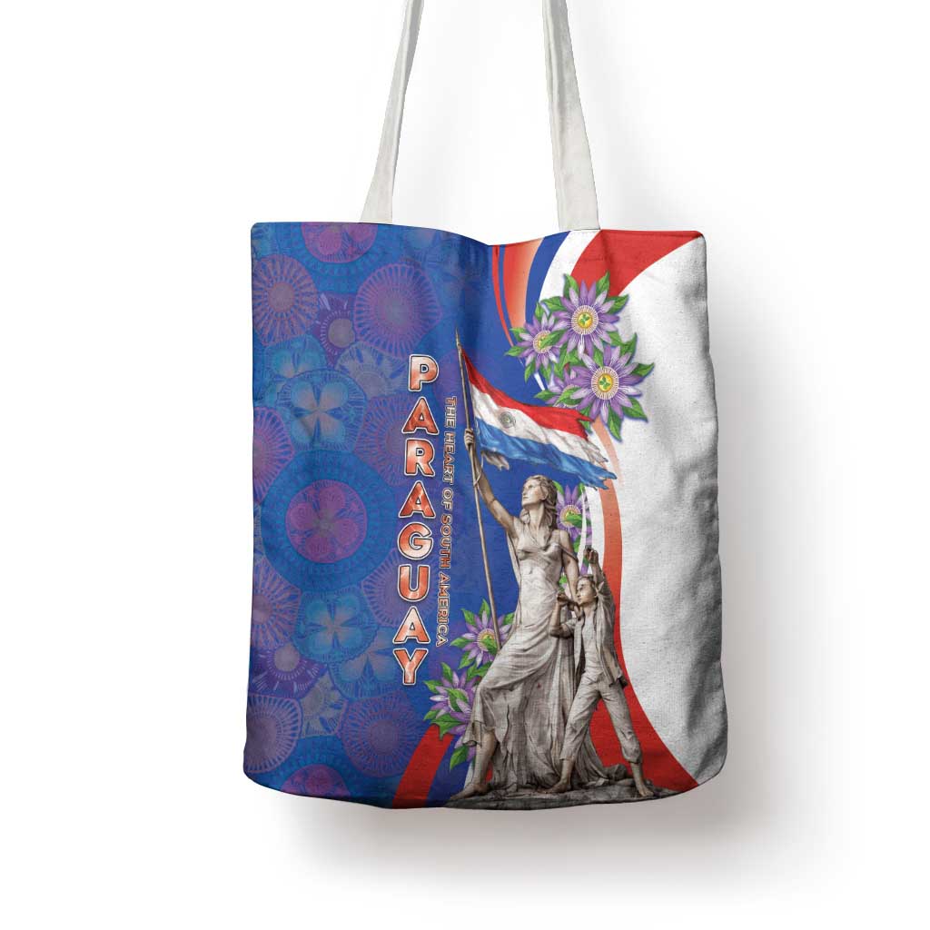 Paraguay Independence Day Tote Bag The Heart Of South America