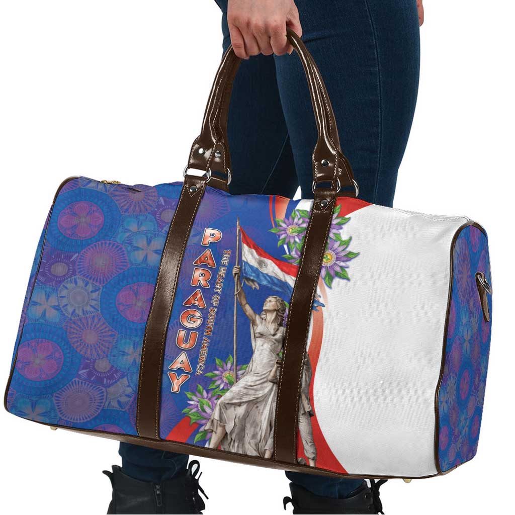 Paraguay Independence Day Travel Bag The Heart Of South America