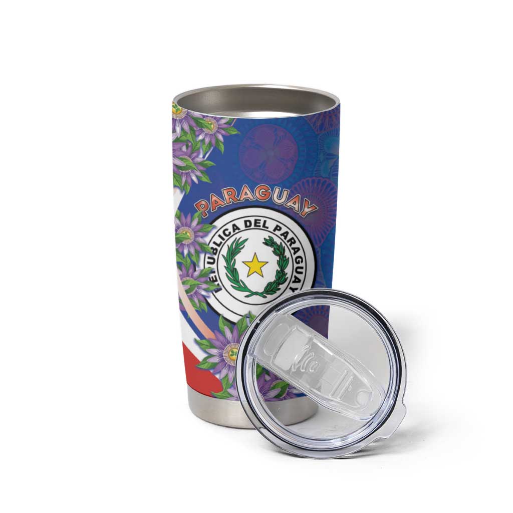 Paraguay Independence Day Tumbler Cup The Heart Of South America