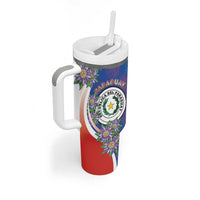 Paraguay Independence Day Tumbler With Handle The Heart Of South America