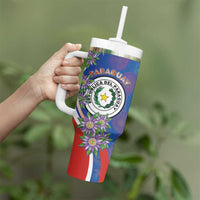 Paraguay Independence Day Tumbler With Handle The Heart Of South America