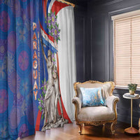 Paraguay Independence Day Window Curtain The Heart Of South America