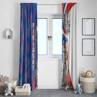 Paraguay Independence Day Window Curtain The Heart Of South America