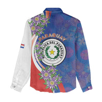 Paraguay Independence Day Women Casual Shirt The Heart Of South America
