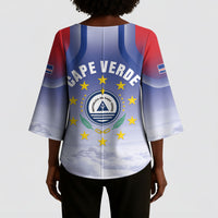 Cape Verde July 5th Kimono Sleeve Blouse Happy Independence Day