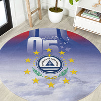 Cape Verde July 5th Round Carpet Happy Independence Day