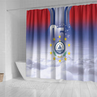 Cape Verde July 5th Shower Curtain Happy Independence Day