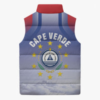 Cape Verde July 5th Sleeveless Puffer Jacket Happy Independence Day
