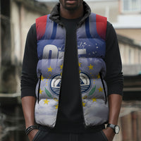 Cape Verde July 5th Sleeveless Puffer Jacket Happy Independence Day