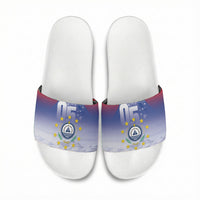 Cape Verde July 5th Slide Sandals Happy Independence Day