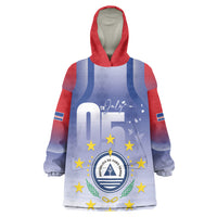 Cape Verde July 5th Wearable Blanket Hoodie Happy Independence Day