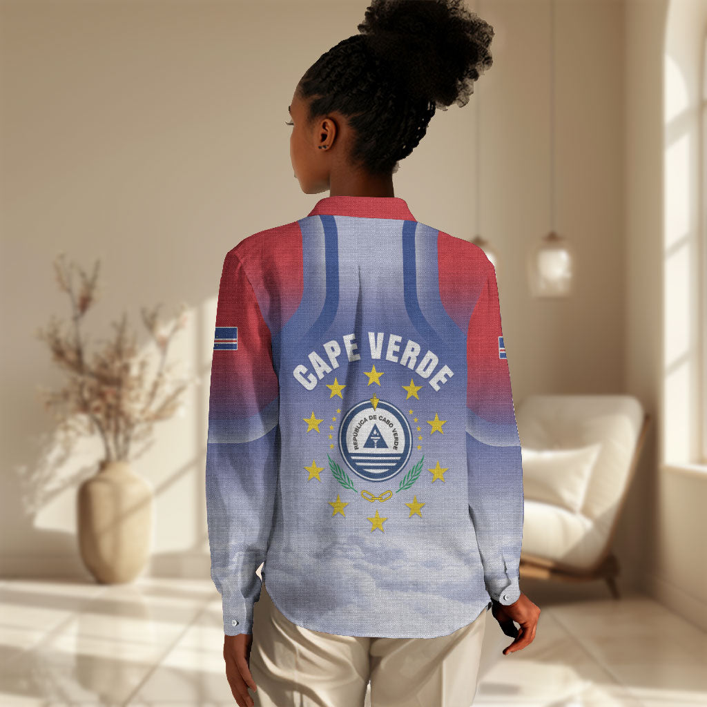 Cape Verde July 5th Women Casual Shirt Happy Independence Day