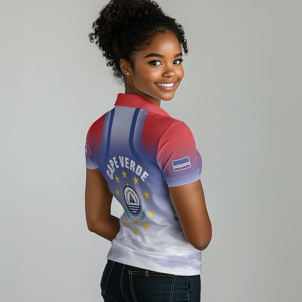 Cape Verde July 5th Women Polo Shirt Happy Independence Day