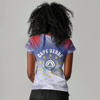 Cape Verde July 5th Women V-Neck T-Shirt Happy Independence Day