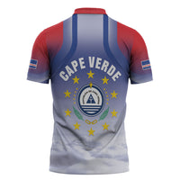 Cape Verde July 5th Zipper Polo Shirt Happy Independence Day