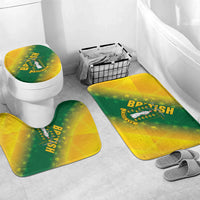 British Virgin Islands Bathroom Set Coat Of Arms Plumeria Gradient Art