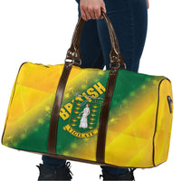 British Virgin Islands Travel Bag Coat Of Arms Plumeria Gradient Art