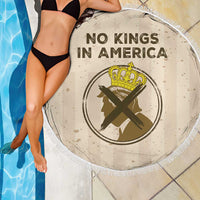 No Kings In America Beach Blanket We The People - Wonder Print Shop