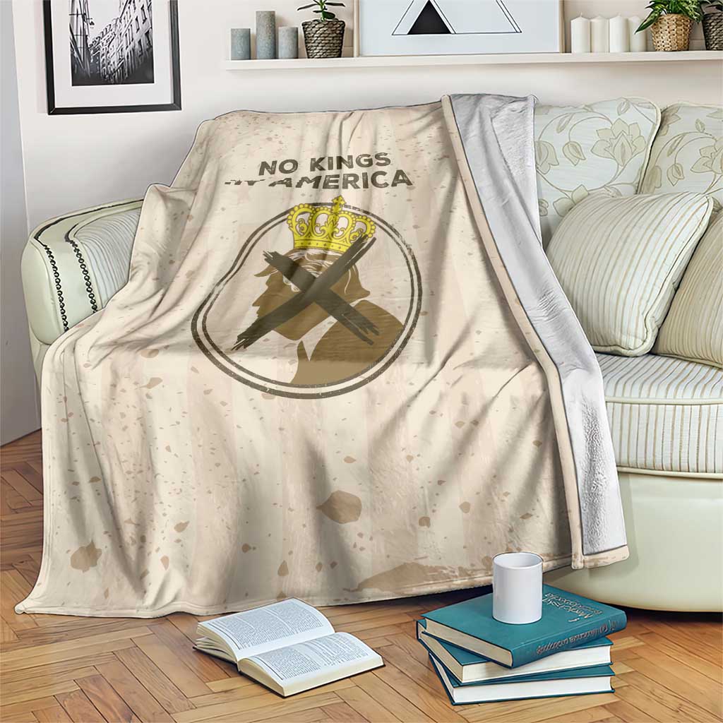 No Kings In America Blanket We The People - Wonder Print Shop