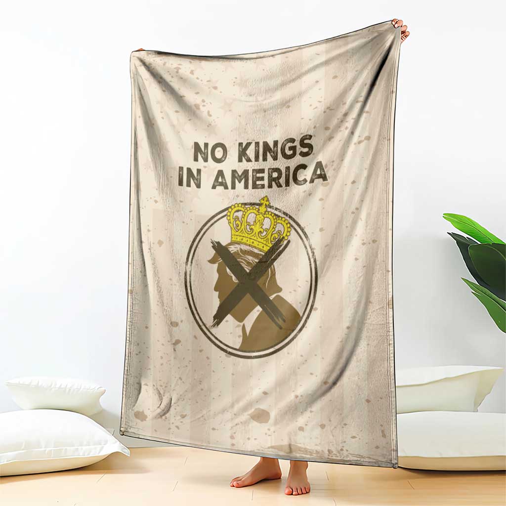 No Kings In America Blanket We The People - Wonder Print Shop