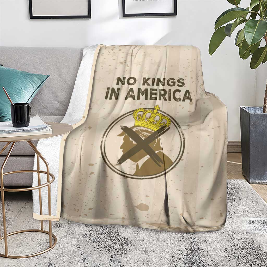 No Kings In America Blanket We The People - Wonder Print Shop